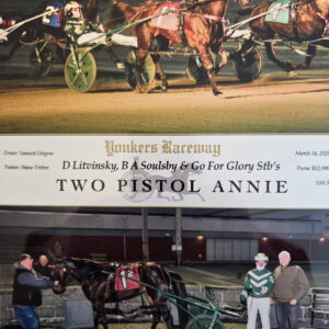 Two Pistol Annie-Yonkers Raceway win-3.14.25